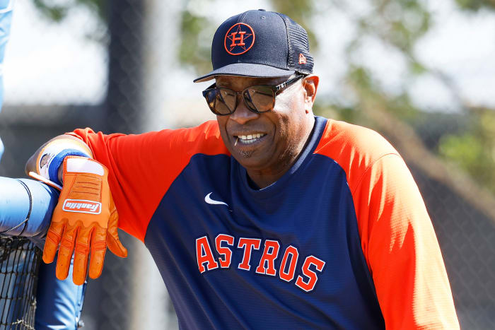 Houston Astros manager Dusty Baker